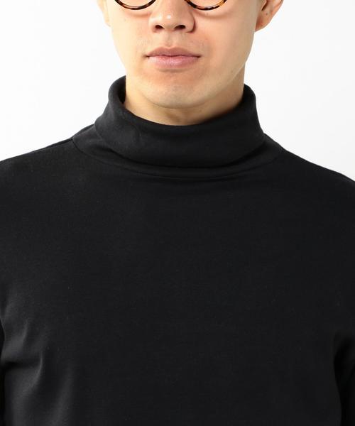 coen（コーエン）の「フライスタートルネック（Tシャツ/カットソー・メンズ・ブラック/グレー・LARGE/X-LARGE/SMALL/MEDIUM）」の3枚目の写真