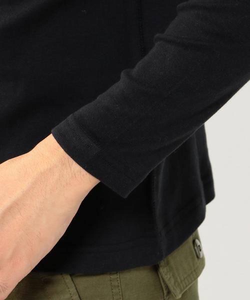 coen（コーエン）の「フライスタートルネック（Tシャツ/カットソー・メンズ・ブラック/グレー・LARGE/X-LARGE/SMALL/MEDIUM）」の4枚目の写真