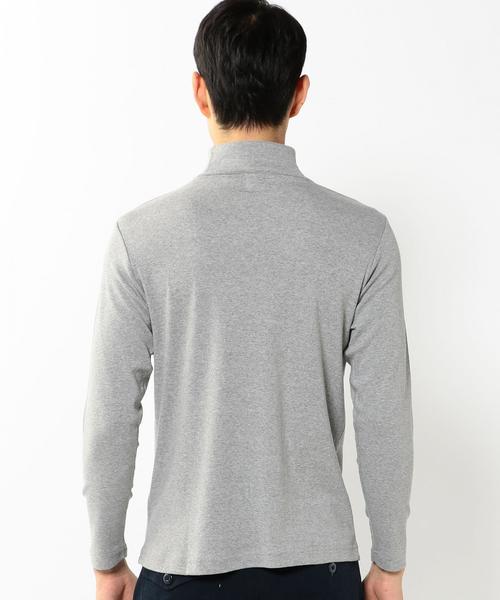 coen（コーエン）の「フライスタートルネック（Tシャツ/カットソー・メンズ・ブラック/グレー・LARGE/X-LARGE/SMALL/MEDIUM）」の6枚目の写真