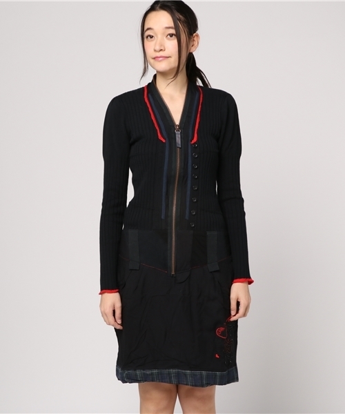 Desigual（デシグアル）の「「Desigual/デシグアル」ワンピース（ワンピース・レディース・ブラック・42/40）」の2枚目の写真