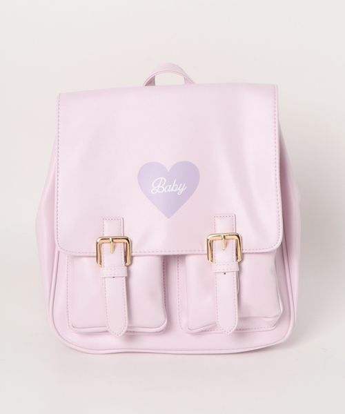 WEGO(ウィゴー)の「WEGO/ダブルポケットスクエアリュック(バックパック/リュック・レディース・その他1/インディゴブルー/ライトパープル/レッド/ブラウン/ホワイト/ブラック/マルチ/イエロー/ライトピンク/その他4/その他2/その他3/その他5・FREE)」の22枚目の写真