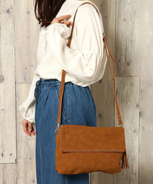 LBC | Pスエードカガリステッチショルダーバッグ            (ショルダーバッグ)