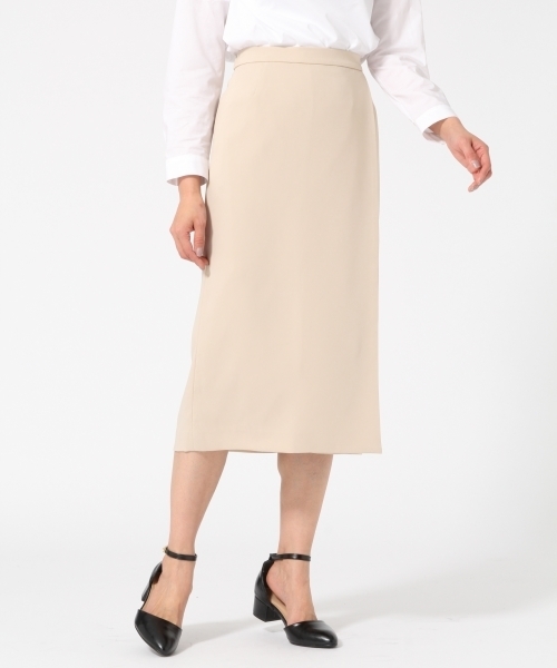 GLOBAL WORK(グローバルワーク)の「【DRESS】タイトスリットスカート/744267(スカート・レディース・ブルー/ライトベージュ/ブラック・LARGE/MEDIUM)」の1枚目の写真