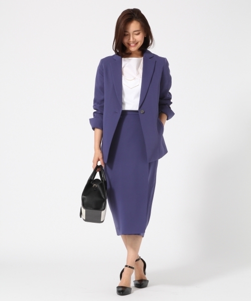 GLOBAL WORK(グローバルワーク)の「【DRESS】タイトスリットスカート/744267(スカート・レディース・ブルー/ライトベージュ/ブラック・LARGE/MEDIUM)」の5枚目の写真