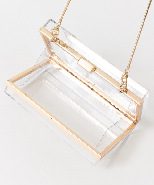 UR SELECT（ユーアールセレクト）の「UR SELECT クリアケース（ショルダーバッグ・レディース・クリア・FREE）」の6枚目の写真