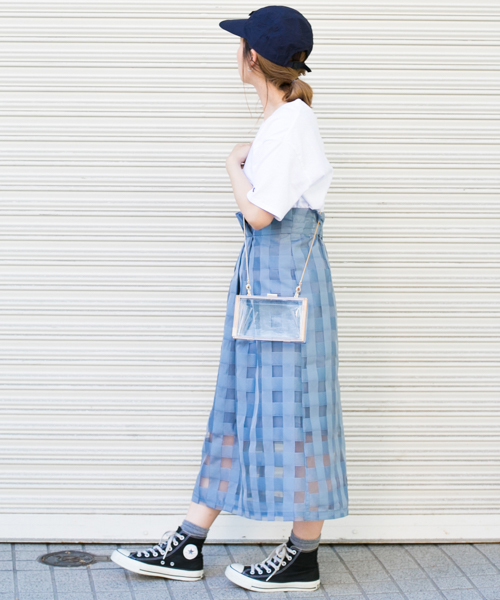 UR SELECT（ユーアールセレクト）の「UR SELECT クリアケース（ショルダーバッグ・レディース・クリア・FREE）」の2枚目の写真