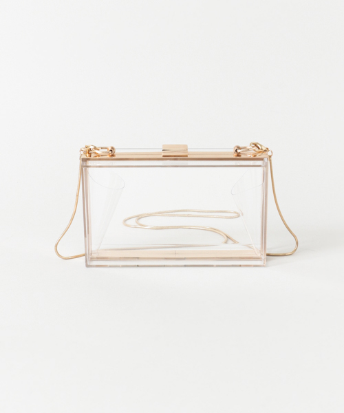 UR SELECT（ユーアールセレクト）の「UR SELECT クリアケース（ショルダーバッグ・レディース・クリア・FREE）」の3枚目の写真