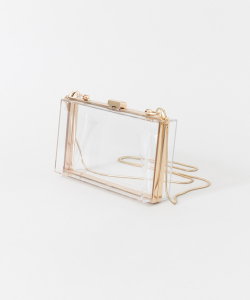 UR SELECT（ユーアールセレクト）の「UR SELECT クリアケース（ショルダーバッグ・レディース・クリア・FREE）」の5枚目の写真