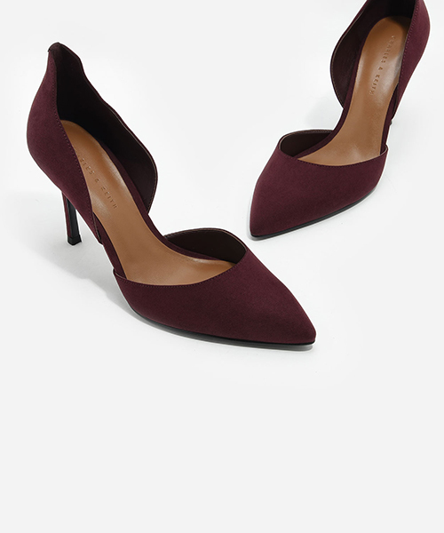 CHARLES & KEITH(チャールズ & キース)の「ドルセイスティレット / D'ORSAY STILETTOS(パンプス・レディース・ライトグレー/バーガンディー/ブラック・23cm/24cm/23.5cm/25cm/22.5cm)」の20枚目の写真