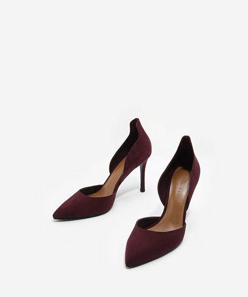 CHARLES & KEITH(チャールズ & キース)の「ドルセイスティレット / D'ORSAY STILETTOS(パンプス・レディース・ライトグレー/バーガンディー/ブラック・23cm/24cm/23.5cm/25cm/22.5cm)」の21枚目の写真