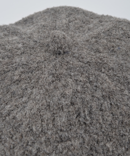 SHIPS（シップス）の「SHIPS KIDS:ニット ベレー帽（ハンチング/ベレー帽・キッズ・グレー/ネイビー/オレンジ・ONE SIZE）」の6枚目の写真