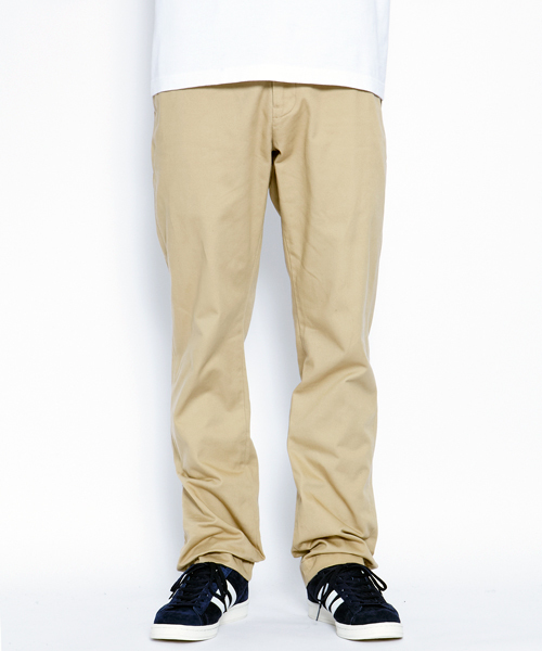 XLARGE(エクストララージ)の「SLIM FIT CHINO(チノパンツ・メンズ・ベージュ/カーキ/オリーブ/ネイビー・30inch/32inch/34inch/36inch)」の3枚目の写真