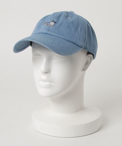 CONVERSE（コンバース）の「【CONVERSE】CN PRO LEATHER HI C.T LOW CAP / 【コンバース】　コットン　ツイル　ロウ　キャップ　オーバーライド（キャップ・メンズ・ホワイト/ライトブルー/ブラック/ベージュ/ネイビー/ピンク/ブルー系その他・FREE）」の4枚目の写真