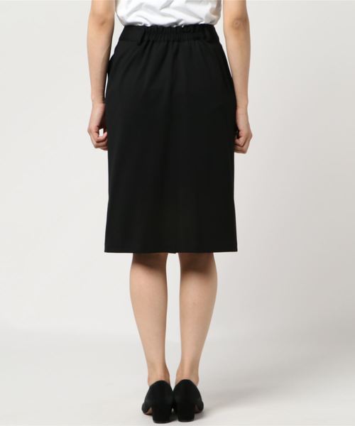 INTERPLANET（インタープラネット）の「ポンチタイトスカート（スカート・レディース・ブラック/グレー/カーキ・FREE）」の4枚目の写真