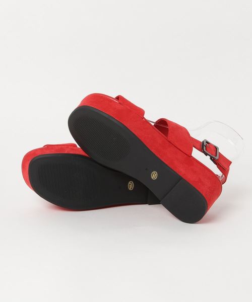 LOWRYS FARM（ローリーズファーム）の「アツゾコベルトサンダル　784623（サンダル・レディース・ベージュ系その他/レッド/ブラック/シルバー/レッド系その他・MEDIUM/LARGE）」の12枚目の写真