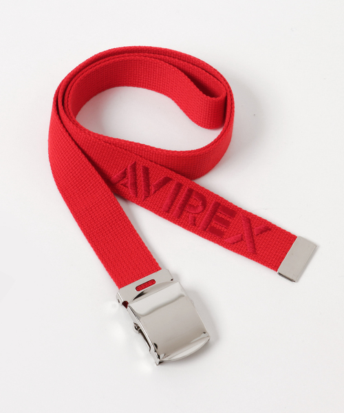 AVIREX（アヴィレックス）の「AVIREX/ アヴィレックス/ ガチャベルト（ベルト・メンズ・ブラック/ホワイト/オレンジ/レッド・FREE）」の3枚目の写真