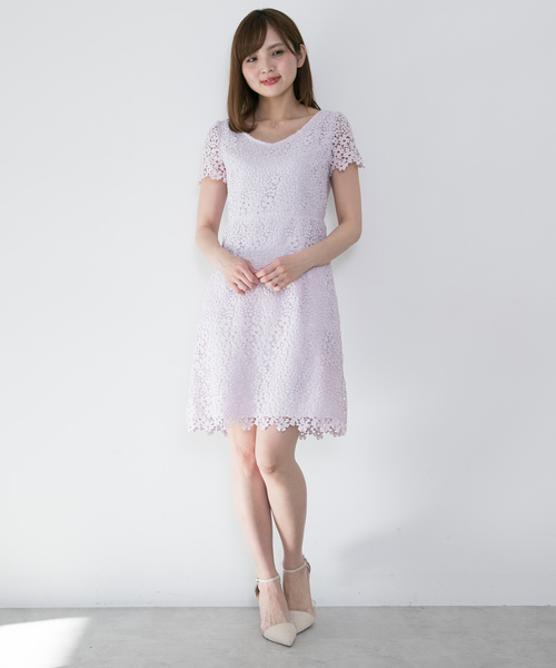 Proportion Body Dressing プロポーションボディドレッシング の ケミカルフラワーレースワンピース ワンピース Wear
