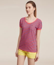マースリム ボーダー Tシャツ