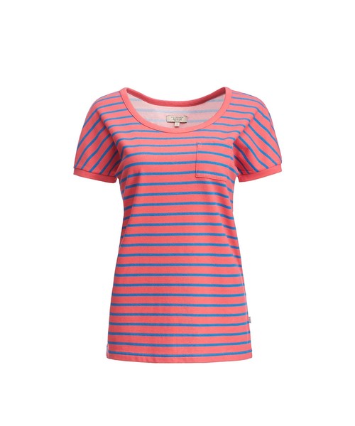 AIGLE（エーグル）の「マースリム ボーダー Tシャツ（Tシャツ/カットソー・レディース・ピンク/イエロー・SMALL/MEDIUM/LARGE）」の8枚目の写真