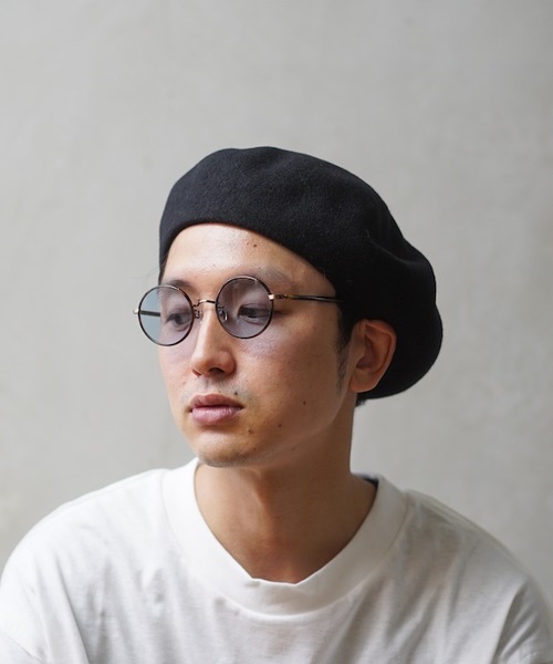 KAIKO(カイコー)の「KAIKO BASQUE BERET(ハンチング/ベレー帽・メンズ・ブラック/ベージュ/ネイビー・FREE)」の13枚目の写真