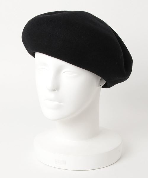 KAIKO(カイコー)の「KAIKO BASQUE BERET(ハンチング/ベレー帽・メンズ・ブラック/ベージュ/ネイビー・FREE)」の19枚目の写真