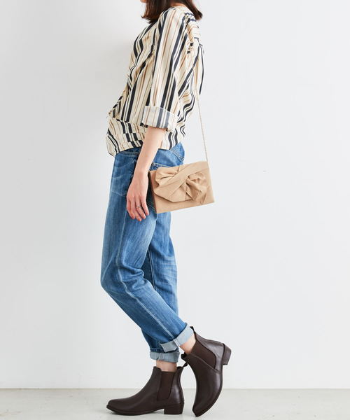 ORiental TRaffic(オリエンタルトラフィック)の「レイン★レインショートブーツ★R-0009(レインシューズ・レディース・ブラック/ブラウン・L/LL/M/S/3L/SS)」の7枚目の写真