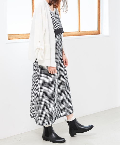 ORiental TRaffic(オリエンタルトラフィック)の「レイン★レインショートブーツ★R-0009(レインシューズ・レディース・ブラック/ブラウン・L/LL/M/S/3L/SS)」の8枚目の写真