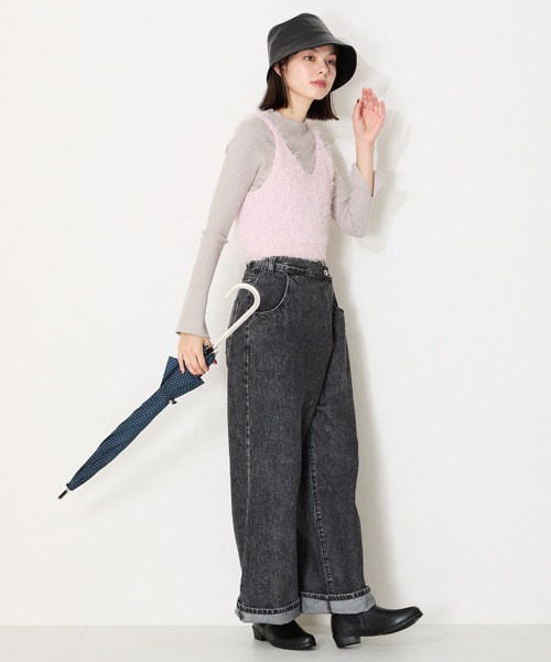 ORiental TRaffic(オリエンタルトラフィック)の「レイン★レインショートブーツ★R-0009(レインシューズ・レディース・ブラック/ブラウン・L/LL/M/S/3L/SS)」の18枚目の写真