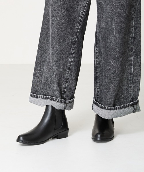 ORiental TRaffic(オリエンタルトラフィック)の「レイン★レインショートブーツ★R-0009(レインシューズ・レディース・ブラック/ブラウン・L/LL/M/S/3L/SS)」の22枚目の写真