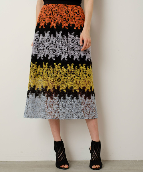 Kalen BANNER BARRETT（カレンバナーバレット）の「ORGANZA LACE SKIRT  