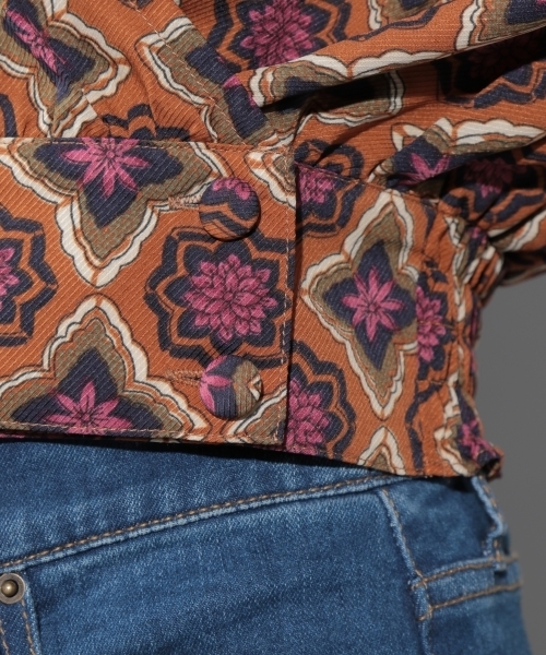 PAGEBOY（ページボーイ）の「【WEB限定】コモンカシュクールブラウス（シャツ/ブラウス・レディース・ブラック/キャメル・FREE）」の16枚目の写真