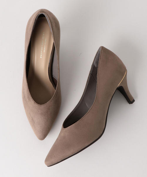 green label relaxing（グリーンレーベルリラクシング）の「◆D ポインテッド シューティパンプス(7cmヒール) ◆（パンプス・レディース・ダークグレー/ワインレッド/ベージュ・25cm/22cm/23.5cm/23cm/22.5cm/24.5cm/24cm）」の11枚目の写真