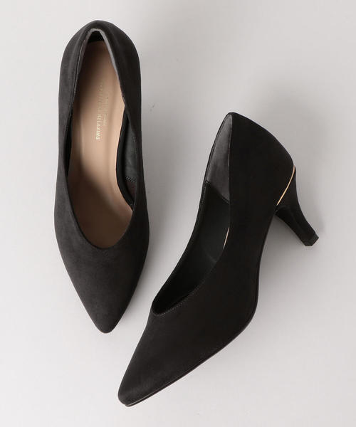 green label relaxing（グリーンレーベルリラクシング）の「◆D ポインテッド シューティパンプス(7cmヒール) ◆（パンプス・レディース・ダークグレー/ワインレッド/ベージュ・25cm/22cm/23.5cm/23cm/22.5cm/24.5cm/24cm）」の10枚目の写真