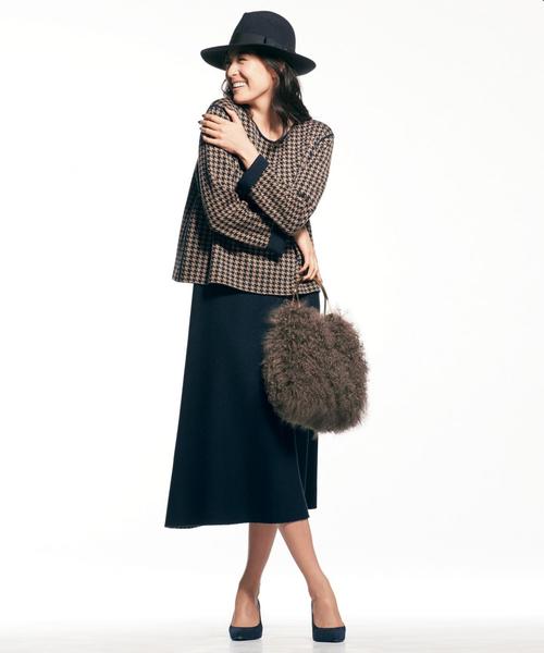 自由区 ジユウク の Story12月号掲載 リバーシブルニットセットアップ 検索番号u45 ワンピース Wear 自由区 ジユウク の Story12月号掲載 リバーシブルニットセットアップ 検索番号u45 ワンピース Wear