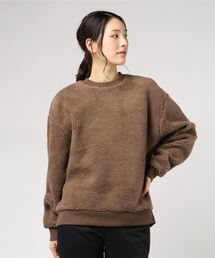 【Bl】【セレクト】ボア BIGシルエットプルオーバー