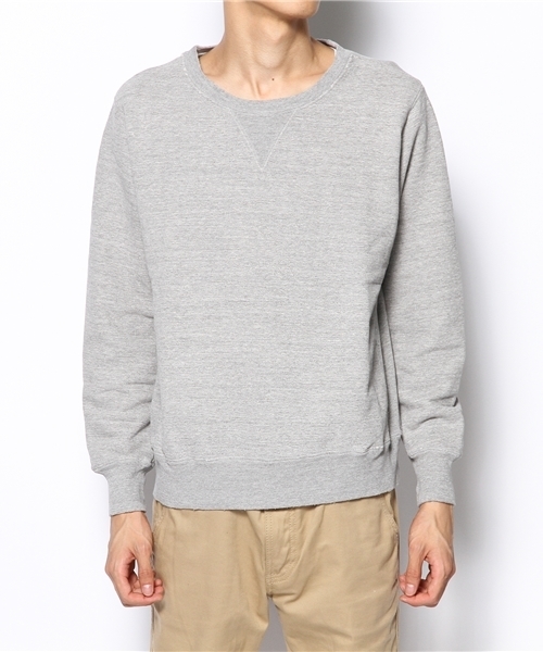BEAMS PLUS(ビームスプラス)の「REMI RELIEF×BEAMS PLUS / 別注 スウェット クルーネック(スウェット・メンズ・オフホワイト/グレー/ロイヤルブルー・SMALL/MEDIUM/LARGE/X-LARGE)」の10枚目の写真