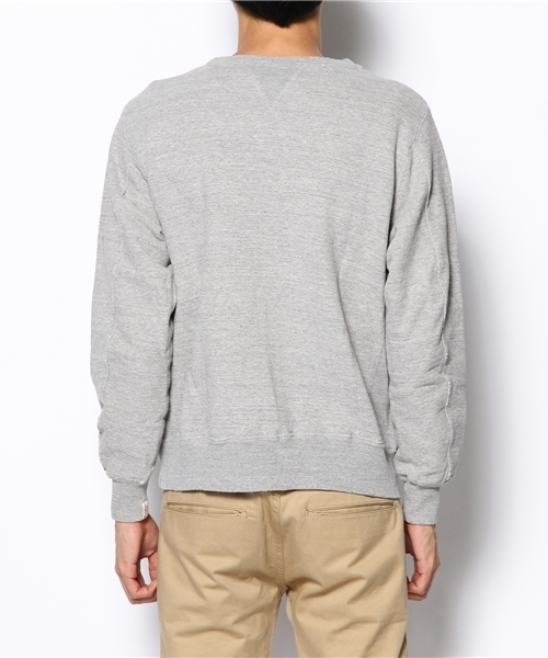 BEAMS PLUS(ビームスプラス)の「REMI RELIEF×BEAMS PLUS / 別注 スウェット クルーネック(スウェット・メンズ・オフホワイト/グレー/ロイヤルブルー・SMALL/MEDIUM/LARGE/X-LARGE)」の5枚目の写真