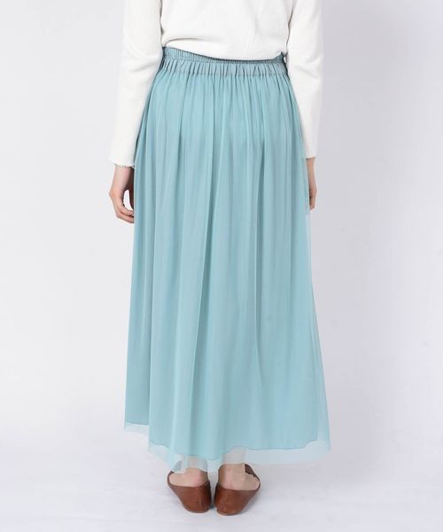 SHIPS（シップス）の「【手洗い可能】リバーシブルチュールスカート◇（スカート・レディース・ライトグリーン/ライトグレー/ネイビー・ONE SIZE）」の13枚目の写真