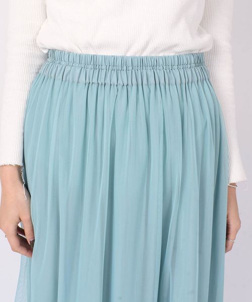 SHIPS（シップス）の「【手洗い可能】リバーシブルチュールスカート◇（スカート・レディース・ライトグリーン/ライトグレー/ネイビー・ONE SIZE）」の14枚目の写真