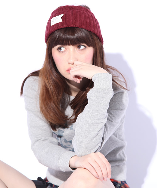 Ray BEAMS（レイビームス）の「□RACAL / ケーブルリブ ヘッドバンド（ヘアバンド・レディース・グレー/レッド系その他/グリーン系その他/ネイビー・ONE SIZE）」の9枚目の写真