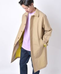 【Begin5月号掲載】SC: 小松マテーレ AQUADIMA ステンカラーコート