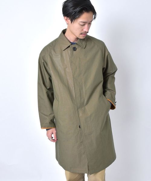 セール】【Begin5月号掲載】SC: 小松マテーレ AQUADIMA ステンカラー