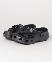 crocs クロックス Classic Vivid Blooms Clog 205587-001 Black