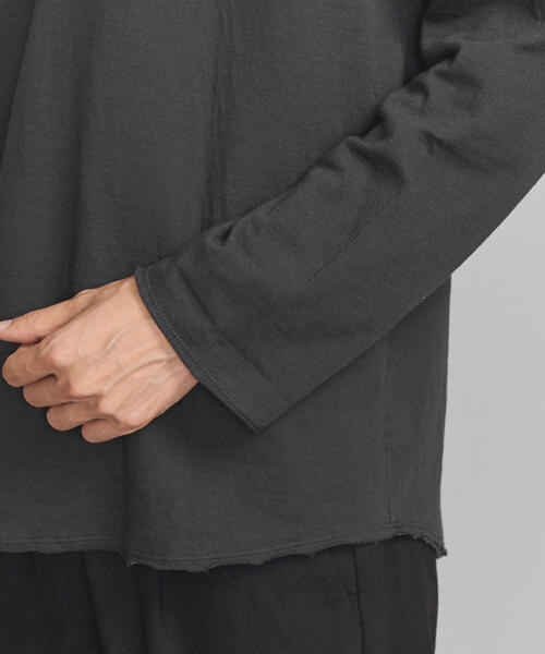 BEAUTY&YOUTH UNITED ARROWS（ビューティーアンドユースユナイテッドアローズ）の「BY  ラグラン ワイドフォルム カットソー о（Tシャツ/カットソー・メンズ・ダークグレー/ライム/ホワイト・SMALL/MEDIUM/LARGE/X-LARGE）」の11枚目の写真