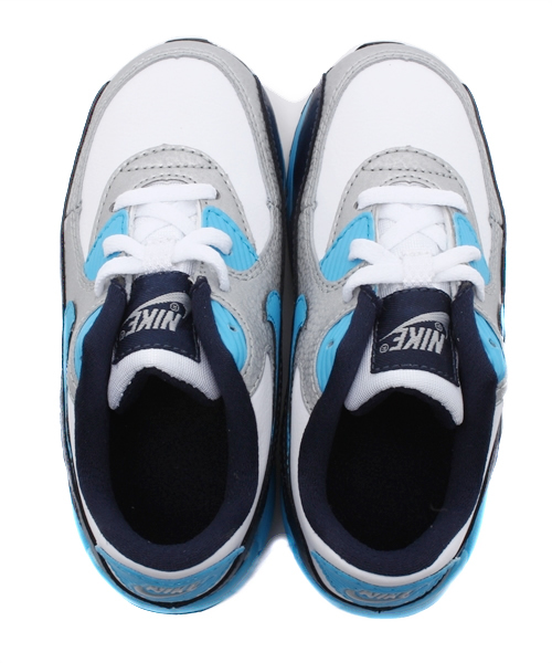 NIKE（ナイキ）の「ベビー キッズ ナイキ エアマックス トドラー NIKE AIR MAX 90 (TD) 408110（スニーカー・キッズ・ホワイト・15cm/16cm/12cm/13cm/14cm）」の7枚目の写真