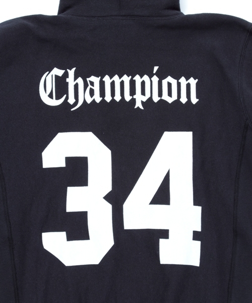 MONKEY TIME（モンキータイム）の「＜MT×Champion＞∴ R/W HOODED/パーカー（パーカー・メンズ・ブラック/グレー・SMALL/MEDIUM/LARGE）」の11枚目の写真