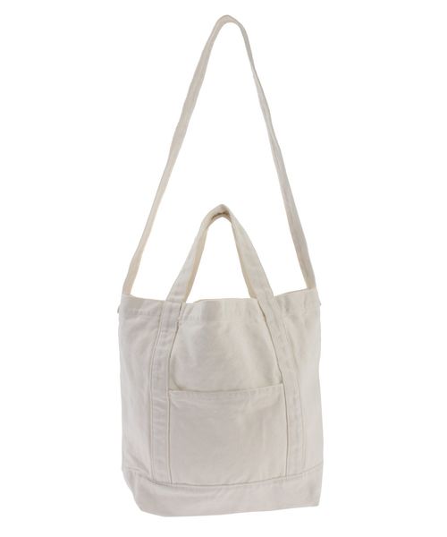 Ungrid（アングリッド）の「キャンバストートBAG（トートバッグ・レディース・ブラック/ブラウン/オフホワイト・FREE）」の12枚目の写真