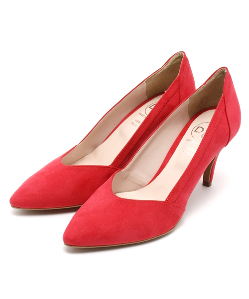 ROSE BUD（ローズバッド）の「(DMG)1481 MED HEEL PUMPS（パンプス・レディース・ブラック/ブルー/イエロー/ピンク系その他・39/35/36/38/37）」の4枚目の写真