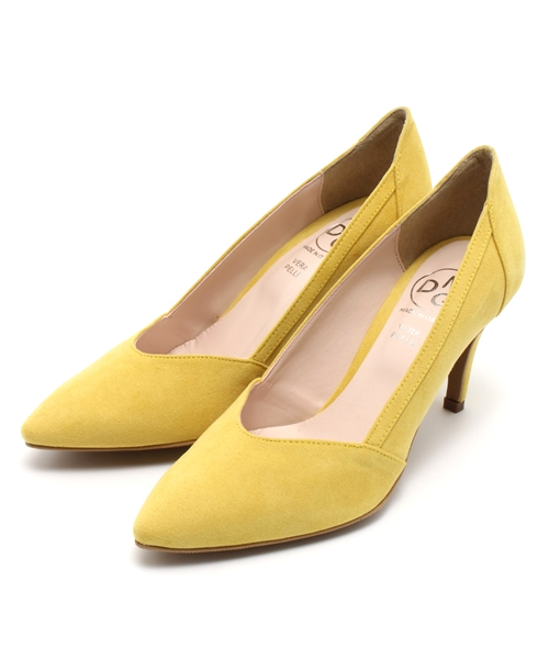 ROSE BUD（ローズバッド）の「(DMG)1481 MED HEEL PUMPS（パンプス・レディース・ブラック/ブルー/イエロー/ピンク系その他・39/35/36/38/37）」の3枚目の写真