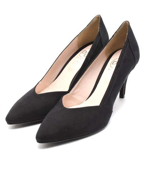 ROSE BUD（ローズバッド）の「(DMG)1481 MED HEEL PUMPS（パンプス・レディース・ブラック/ブルー/イエロー/ピンク系その他・39/35/36/38/37）」の2枚目の写真